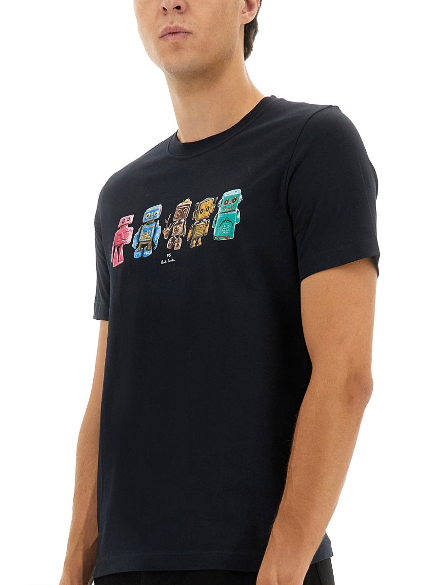 Ps Paul Smith T shirts - Blue | Wanan Luxury