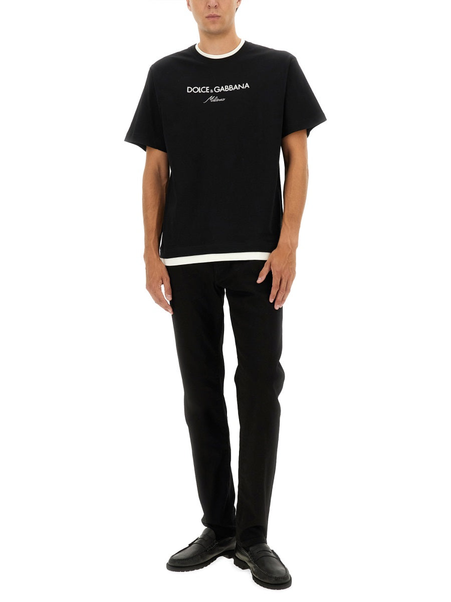 Dolce & Gabbana T shirts - Black | Wanan Luxury
