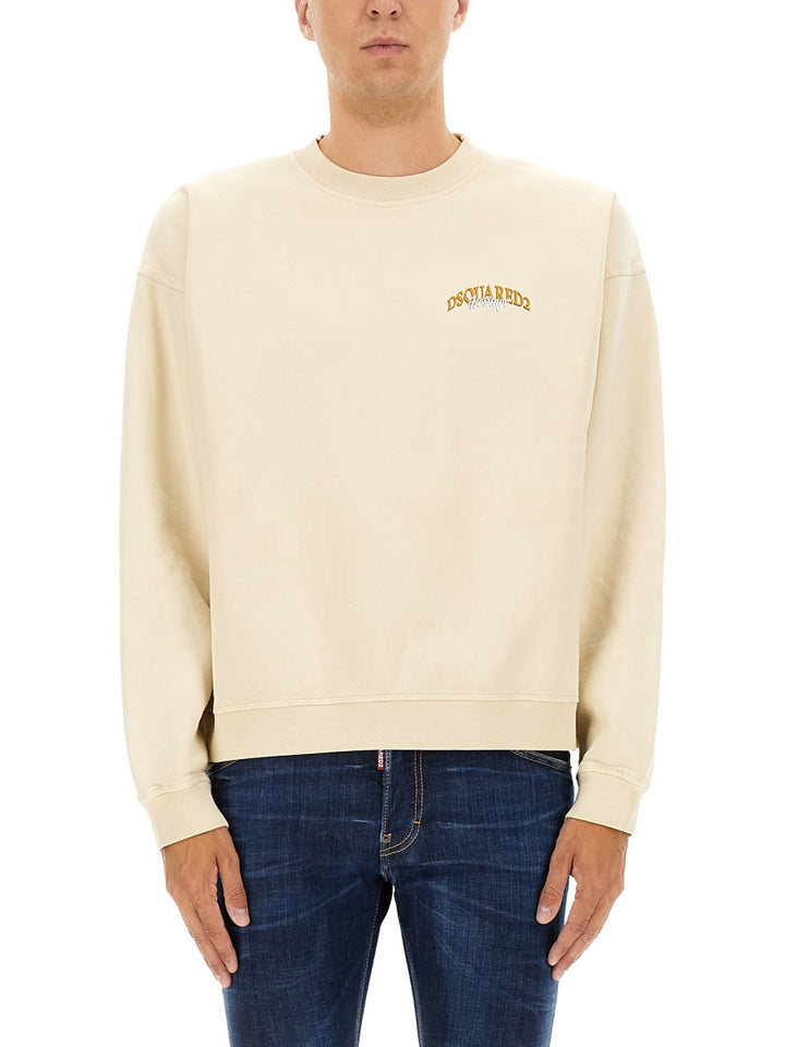 Dsquared2 Sweatshirts - White | Wanan Luxury