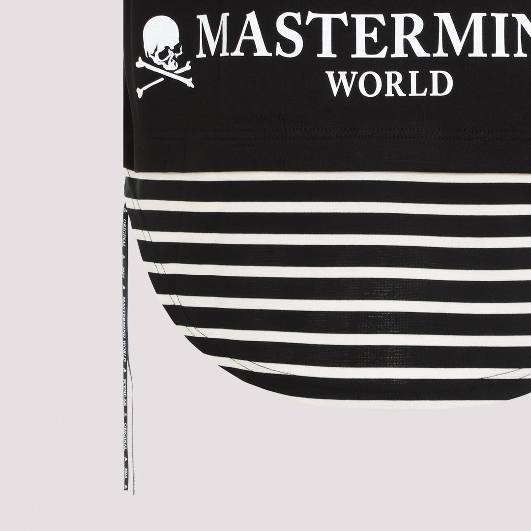 Mastermind World T-shirts - Black | 961fc849125bce3b1c63e4e58f0ad8b193d4cd40