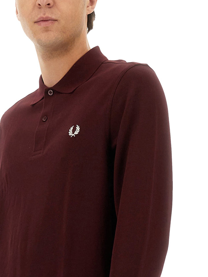 Fred Perry Polo - Bordeaux | 050fbfa237734ce2e91b3fdb5e92c48c5757d1cc