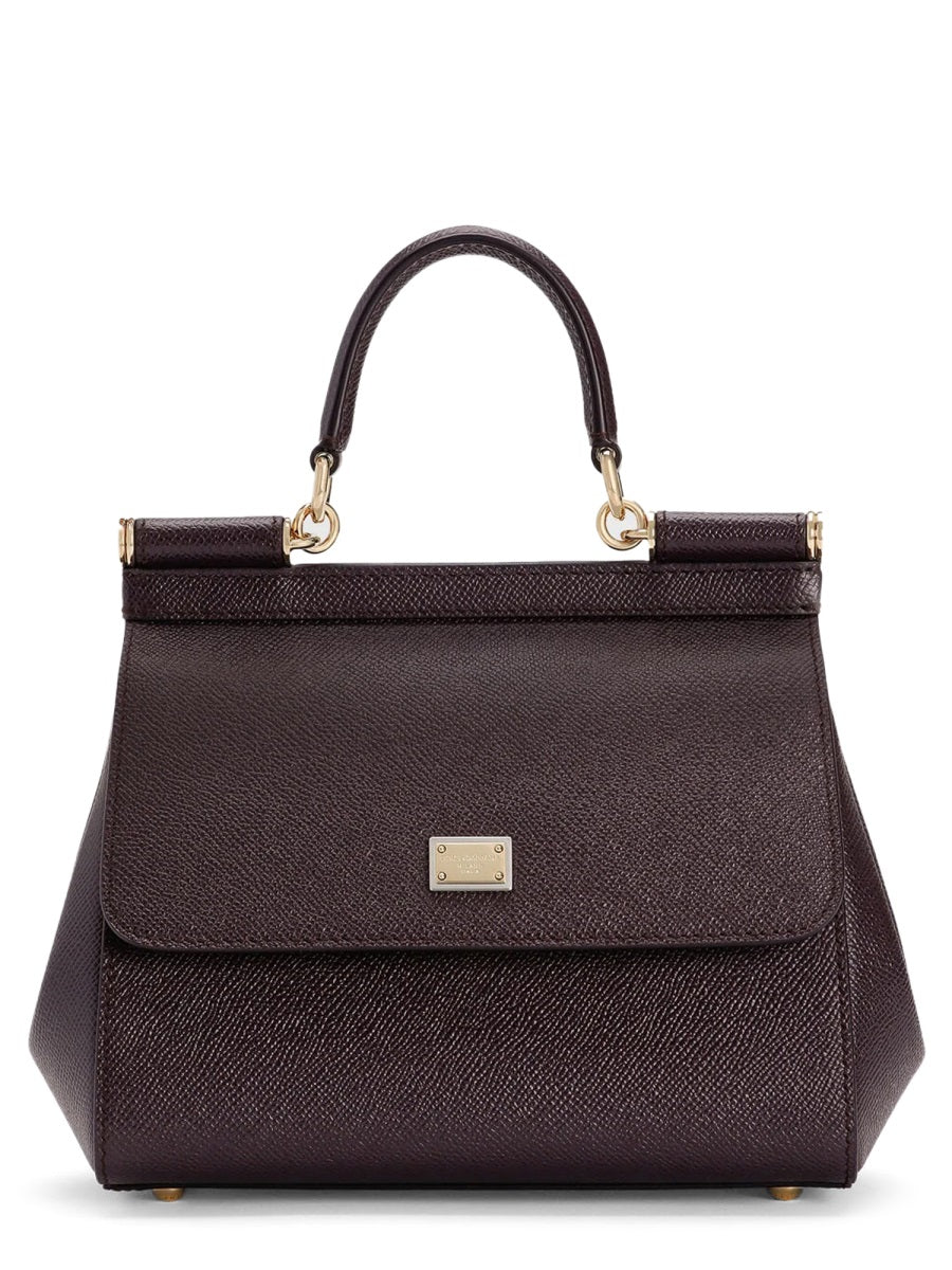 Dolce & Gabbana Hand Bags - Burgundy | Wanan Luxury