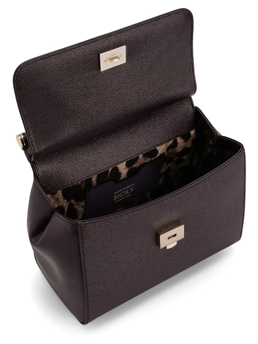 Dolce & Gabbana Hand Bags - Burgundy | Wanan Luxury