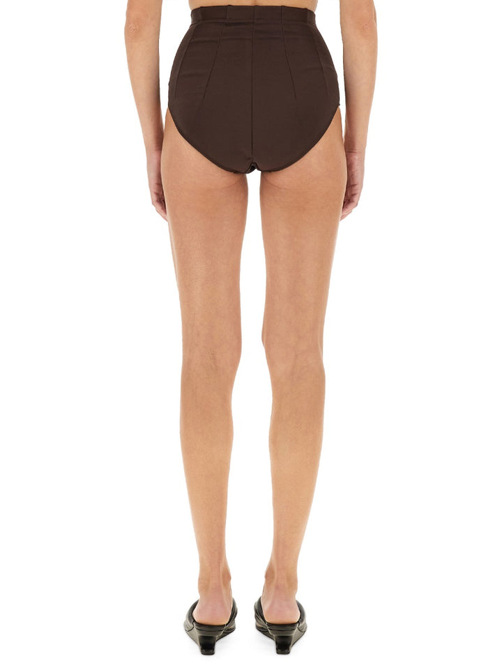 Rick Owens Lilies Shorts - Brown | Wanan Luxury