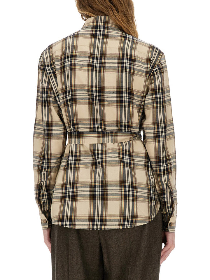 Saint Laurent Shirts - Beige | Wanan Luxury