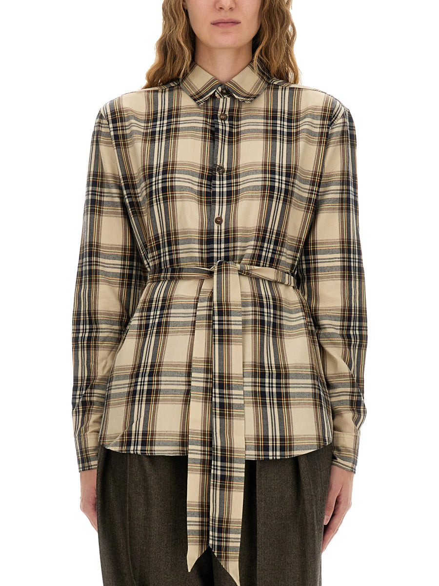 Saint Laurent Shirts - Beige | Wanan Luxury