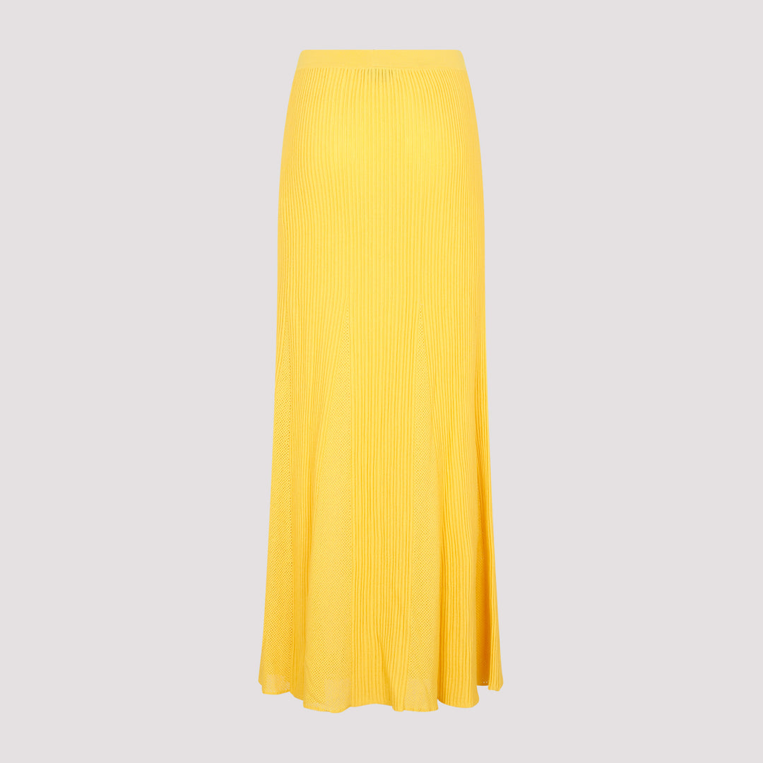 Gabriela Hearst Midi skirts - Yellow & Orange | 074f460dd7a19d8b52a66e01ba20a9da9db842cd