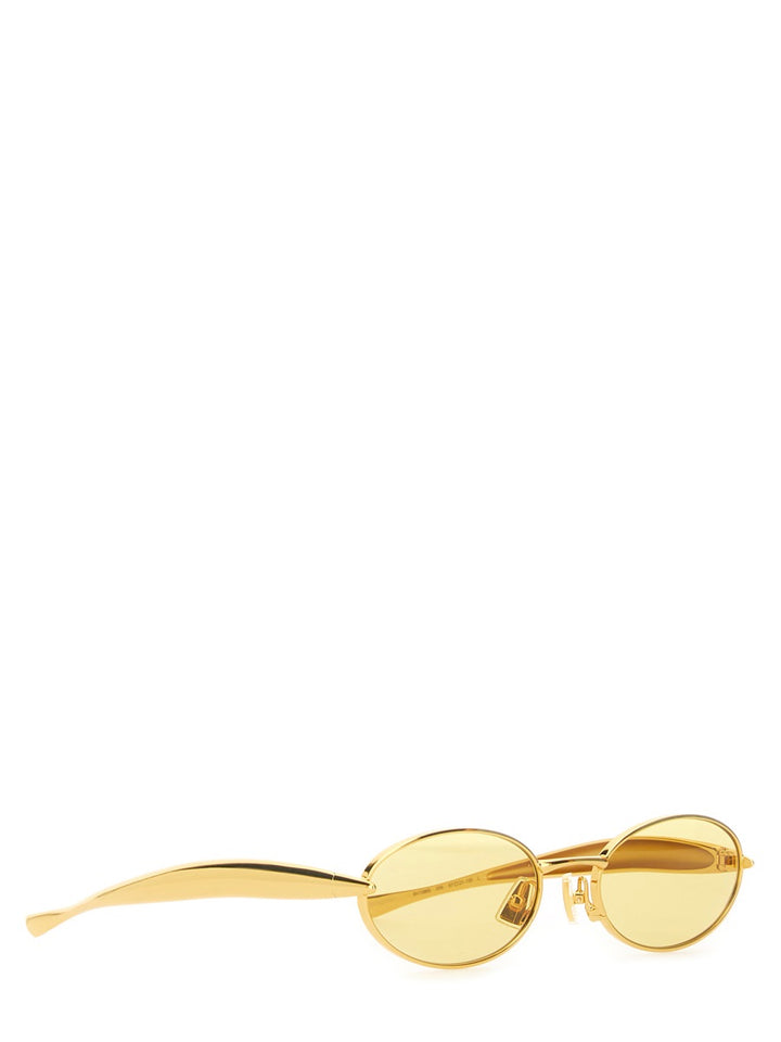Bottega Veneta Sunglasses - Gold | Wanan Luxury