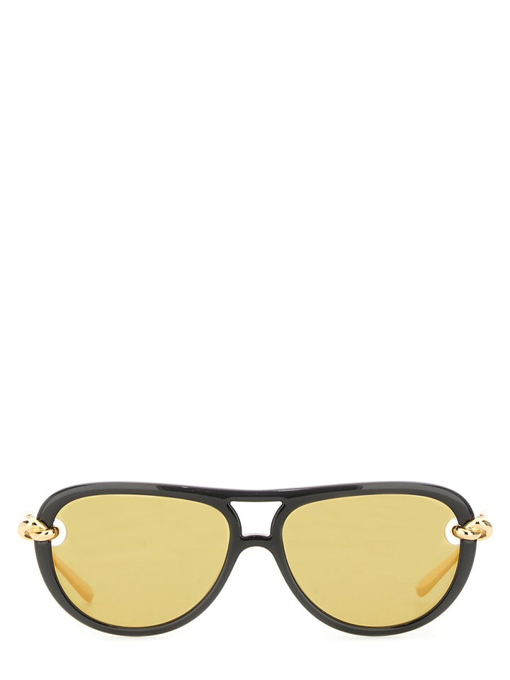 Bottega Veneta Sunglasses - Black | Wanan Luxury