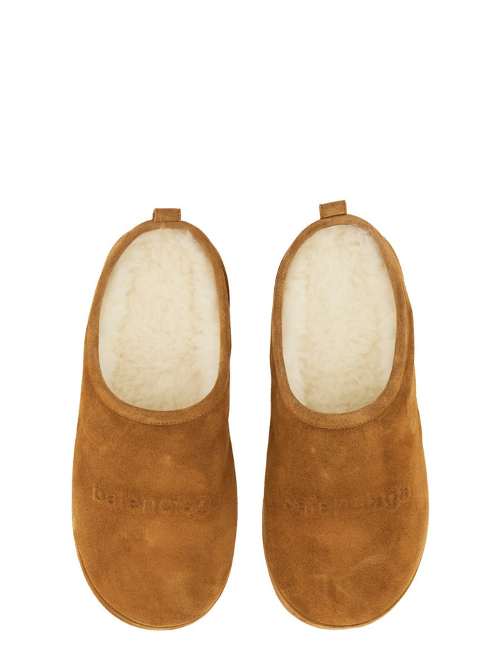 Balenciaga Flat Shoes - Brown | Wanan Luxury
