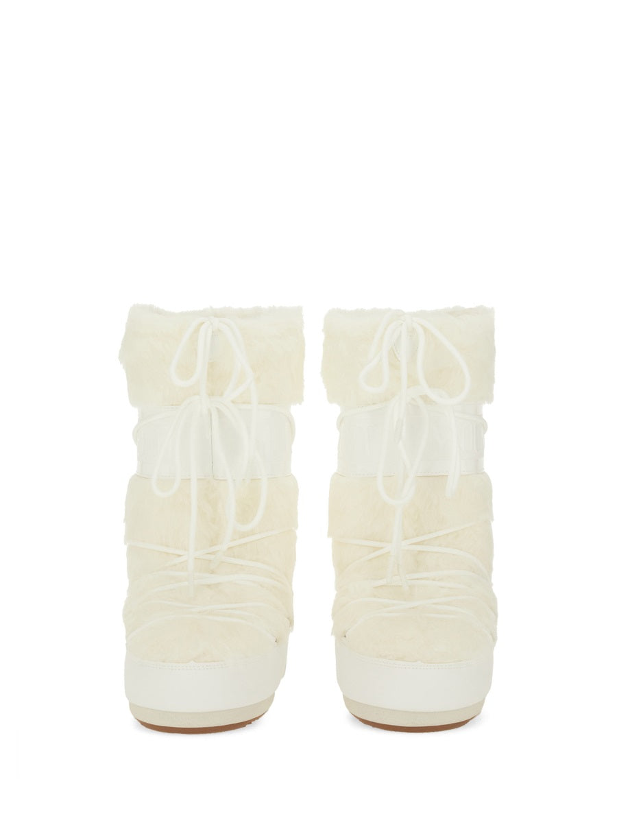 Moon Boot Boots - White | Wanan Luxury
