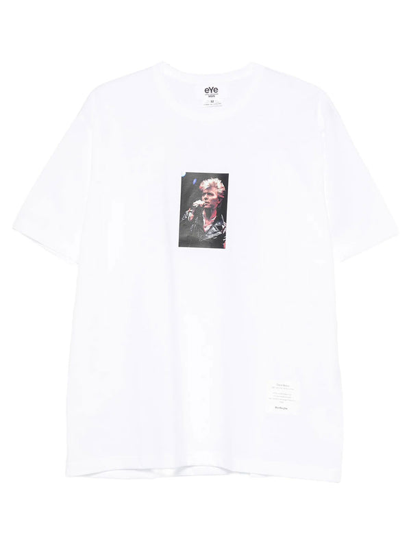 David Bowie-Print Cotton T-Shirt