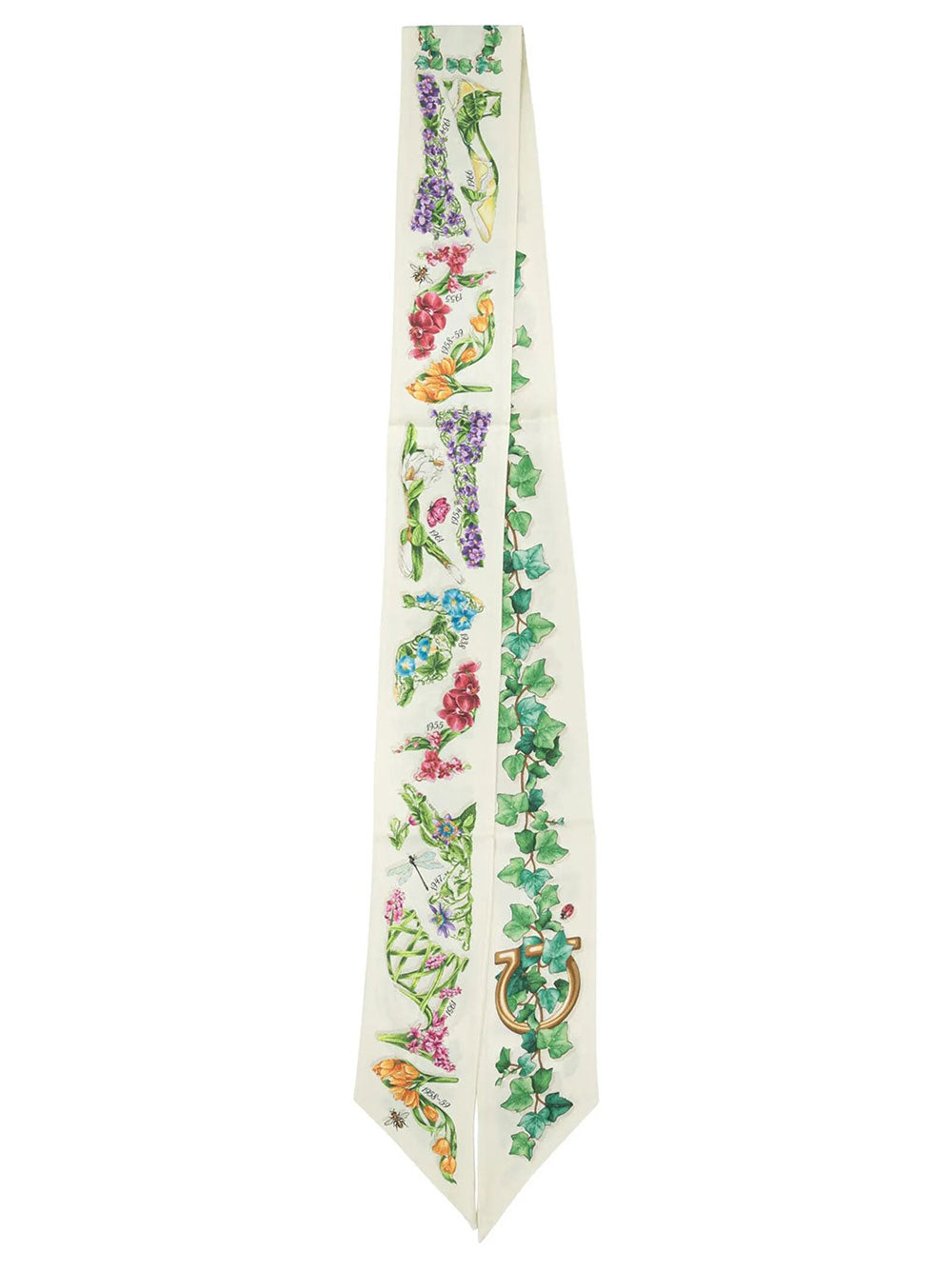Ferragamo Foulards - White | b4ebe6f8cc80e669737b319e702106bd69cbc2eb