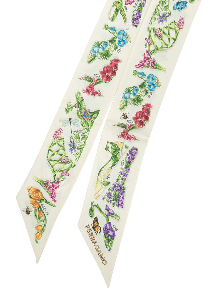 Ferragamo Foulards - White | f949d8f26f22ba1fde66f62cd08f75d15315d005