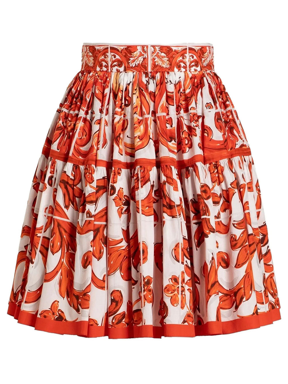 Dolce & Gabbana Mini skirts - Yellow & Orange | 4f5ce548110fde708888e0580523301ddc254536