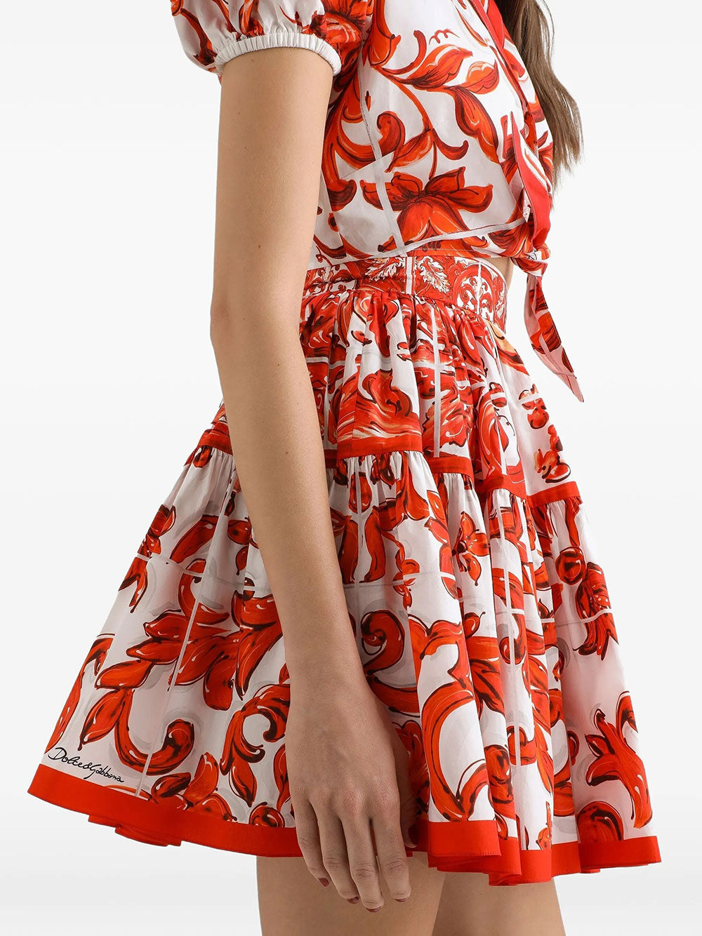 Dolce & Gabbana Mini skirts - Yellow & Orange | 6a39935b77a0b0dfcff3ca8ee417254b450bd198