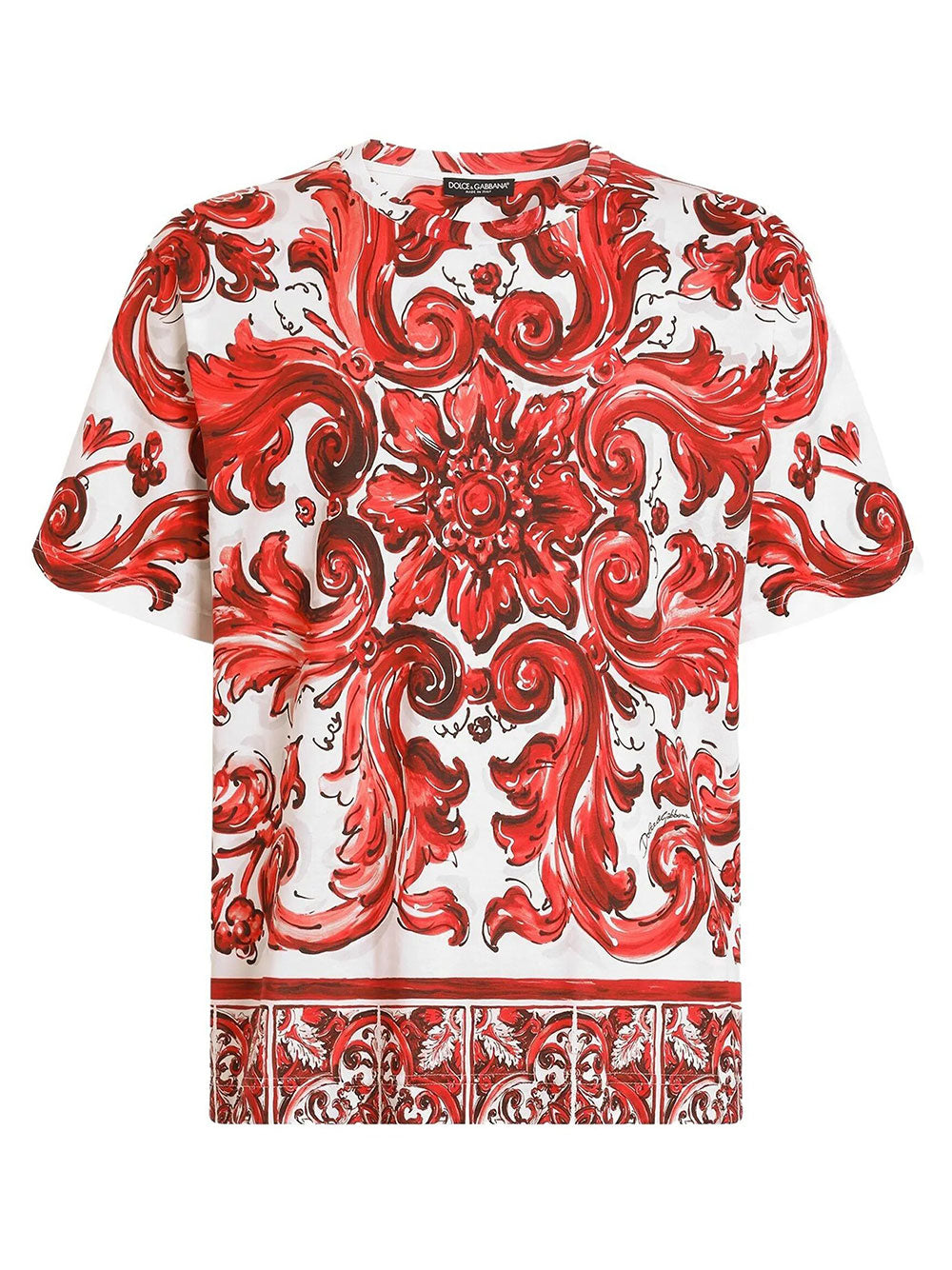 Dolce & Gabbana T-SHIRT - Yellow & Orange | 85781e89d870a4757f627d54580e1dfd04021f09
