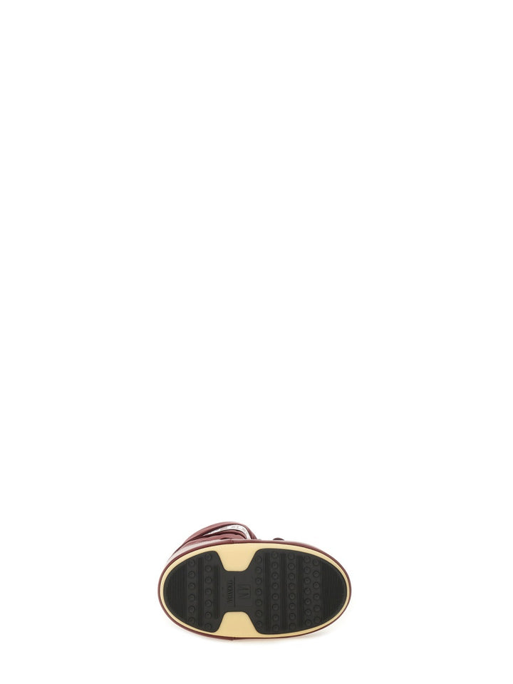 Moon Boot Boots - Burgundy | Wanan Luxury