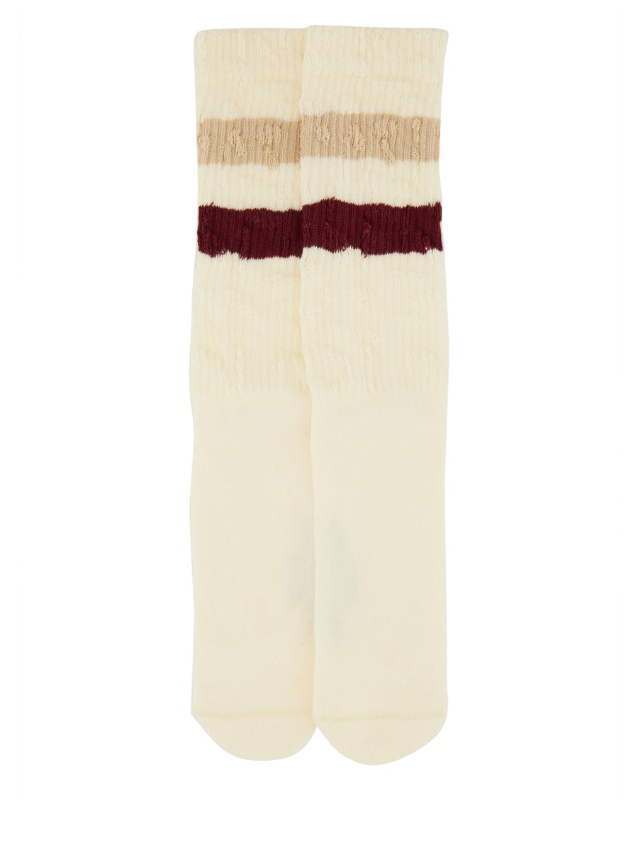 Golden Goose Socks - White | Wanan Luxury
