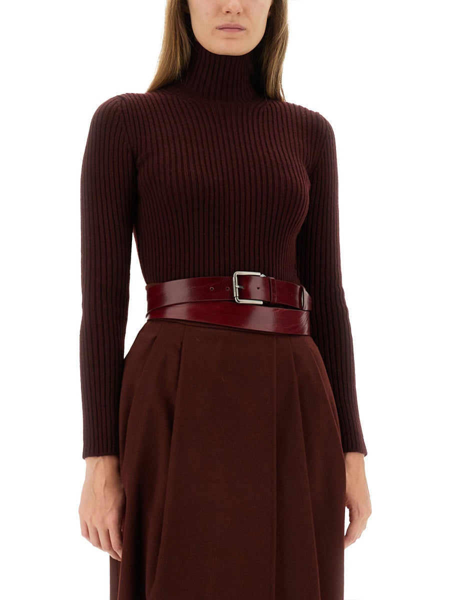 Max Mara Sweaters - Burgundy | Wanan Luxury
