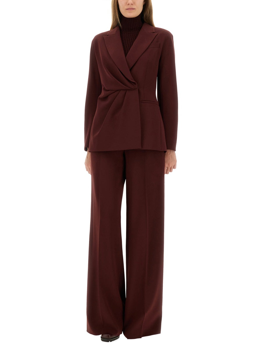 Max Mara Pants - Burgundy | Wanan Luxury