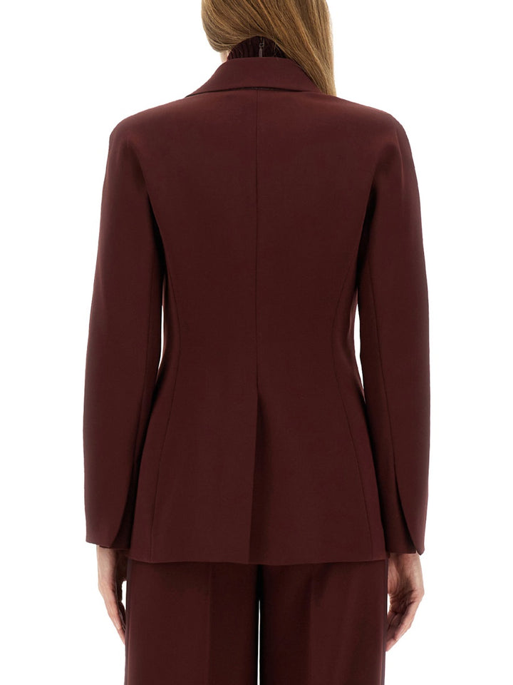 Max Mara Jackets - Burgundy | Wanan Luxury