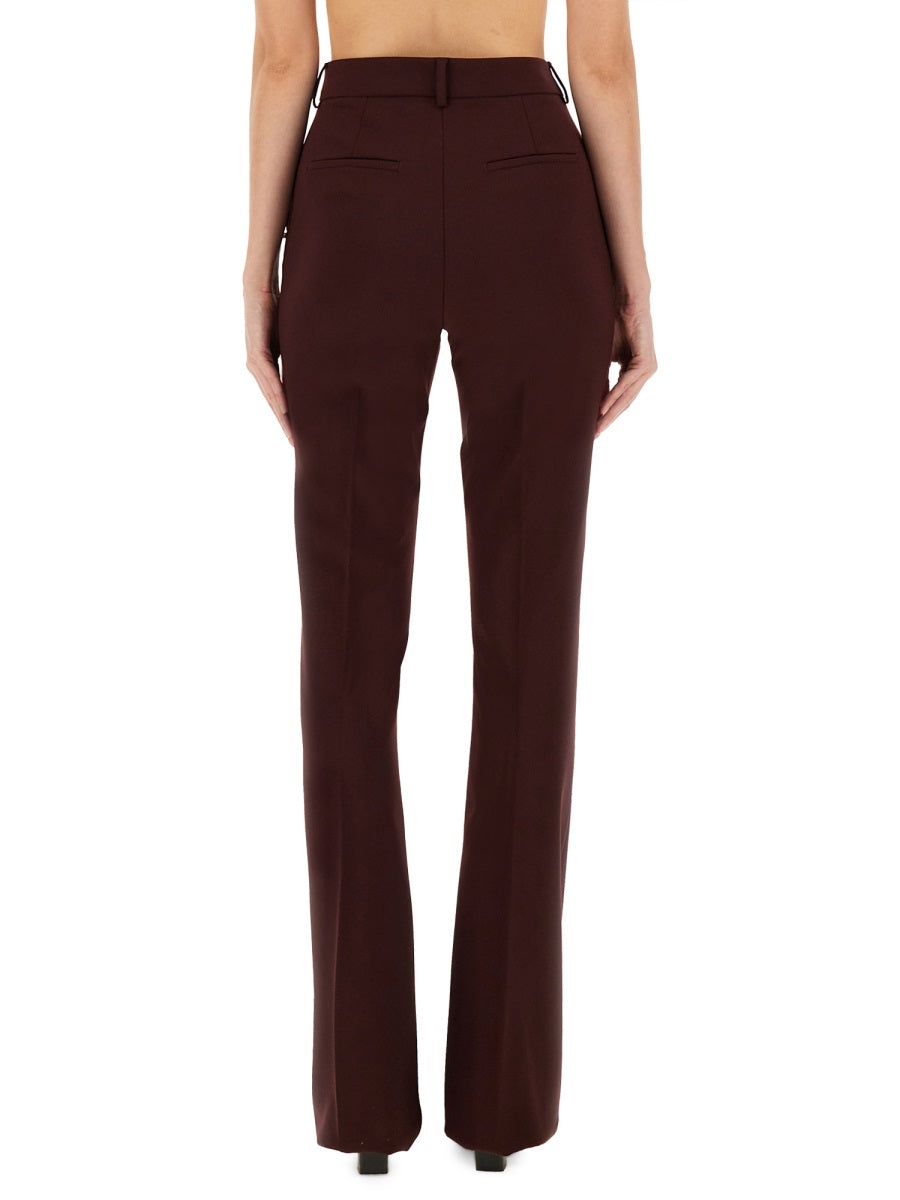 Sportmax Pants - Burgundy | Wanan Luxury