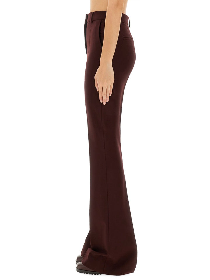 Sportmax Pants - Burgundy | Wanan Luxury