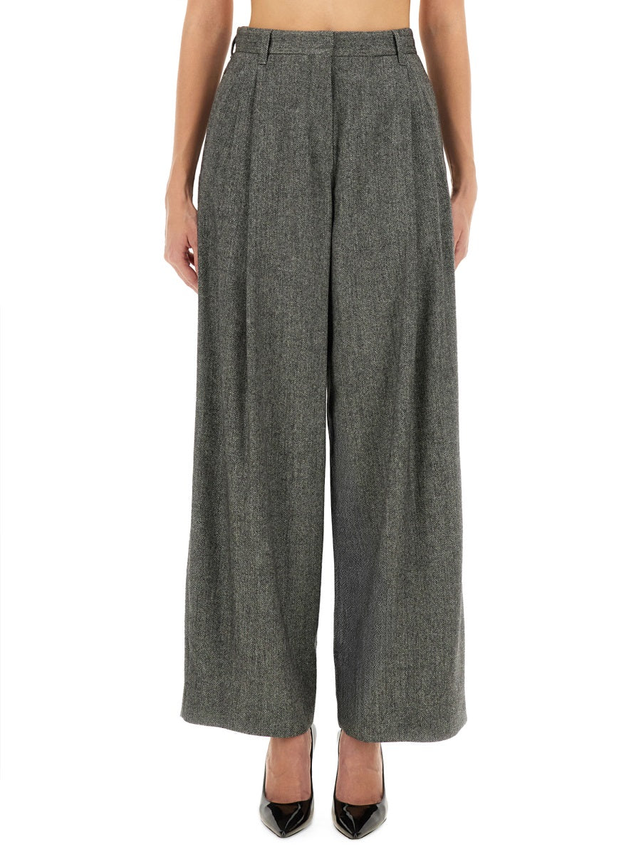 S Max Mara Pants - Grey | Wanan Luxury