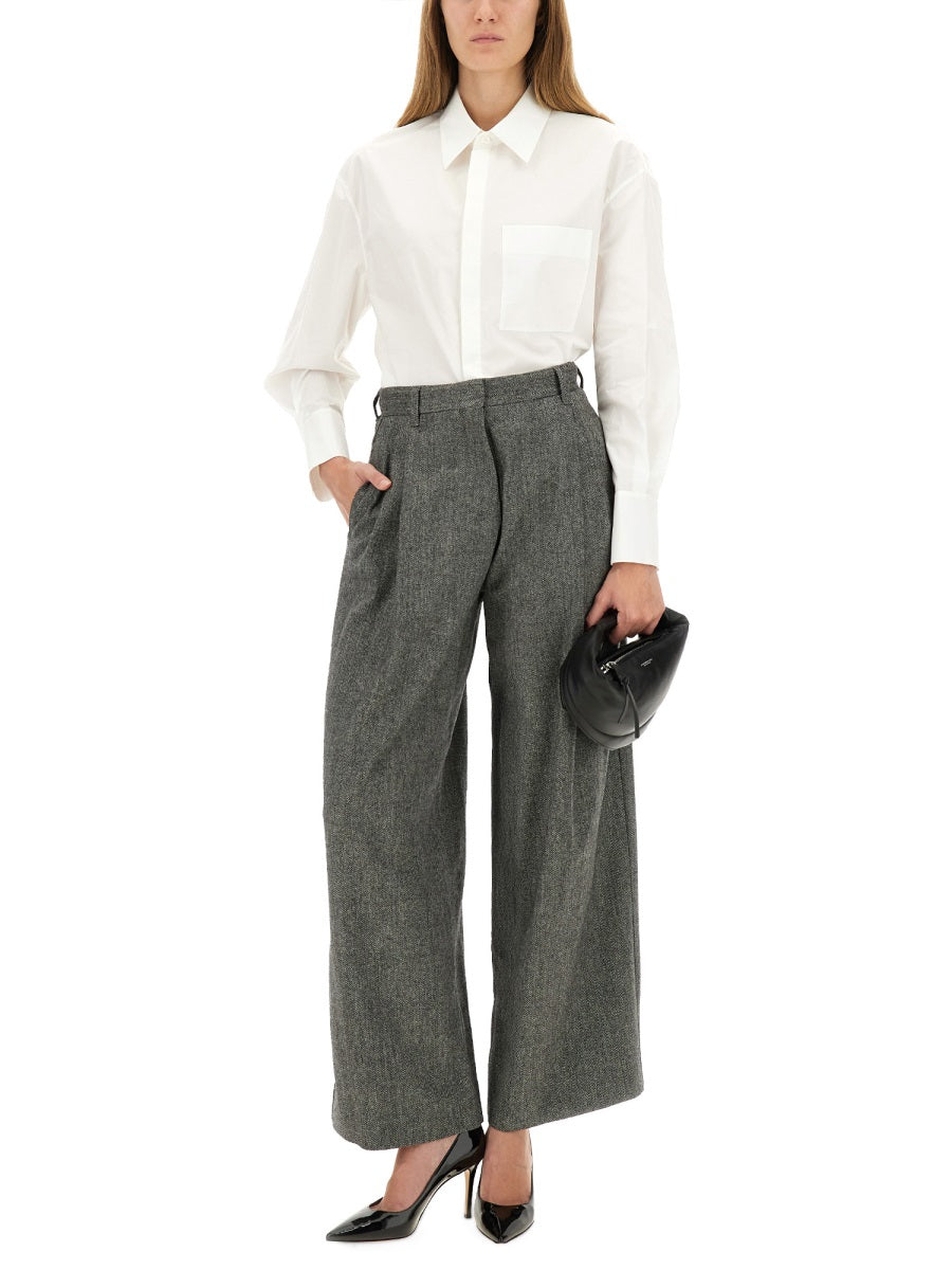 S Max Mara Pants - Grey | Wanan Luxury