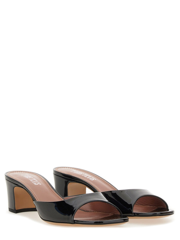 Paris Texas Sandals - Black | Wanan Luxury