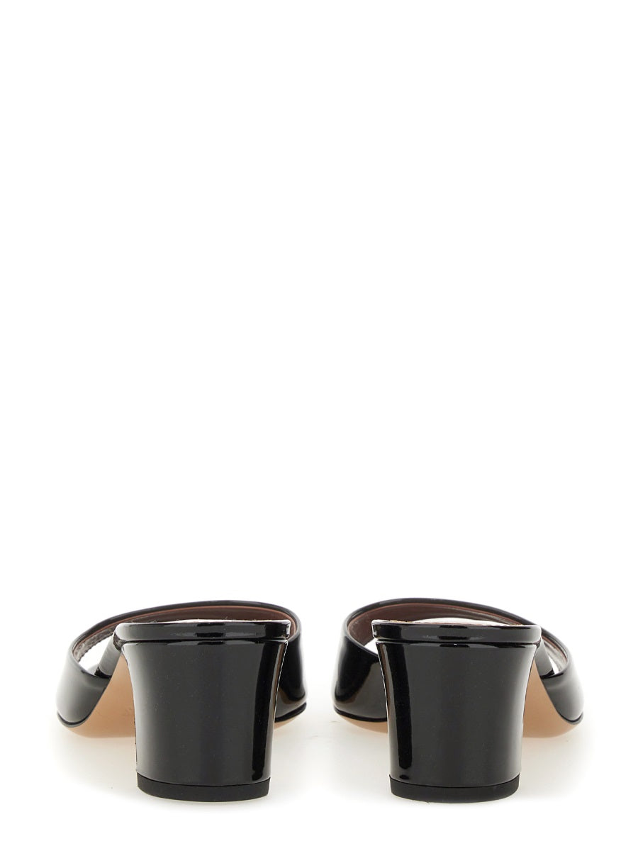 Paris Texas Sandals - Black | Wanan Luxury