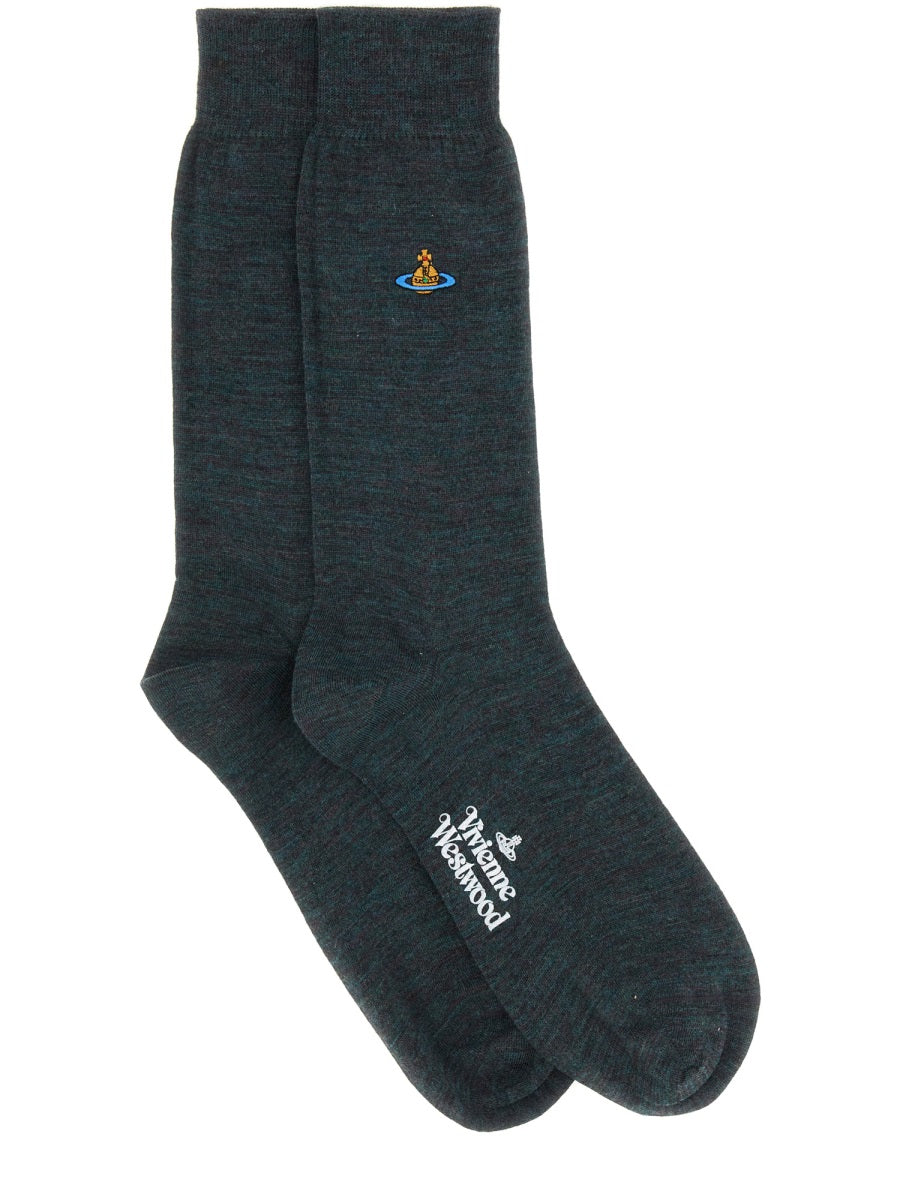 Vivienne Westwood Socks - Grey | Wanan Luxury