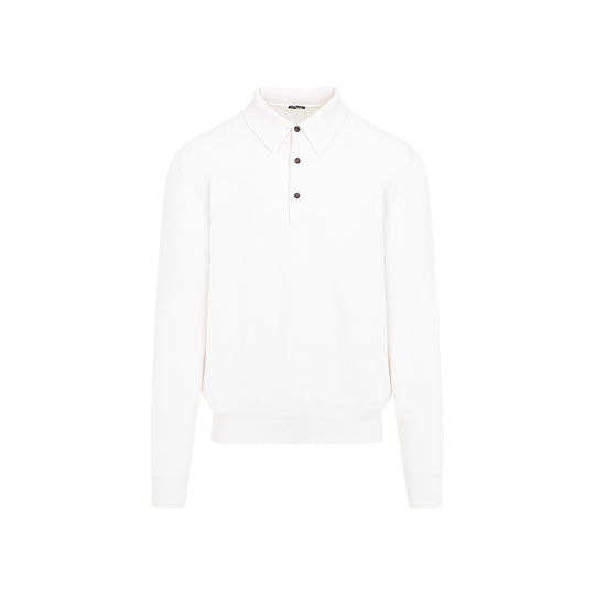 Polo Neck White