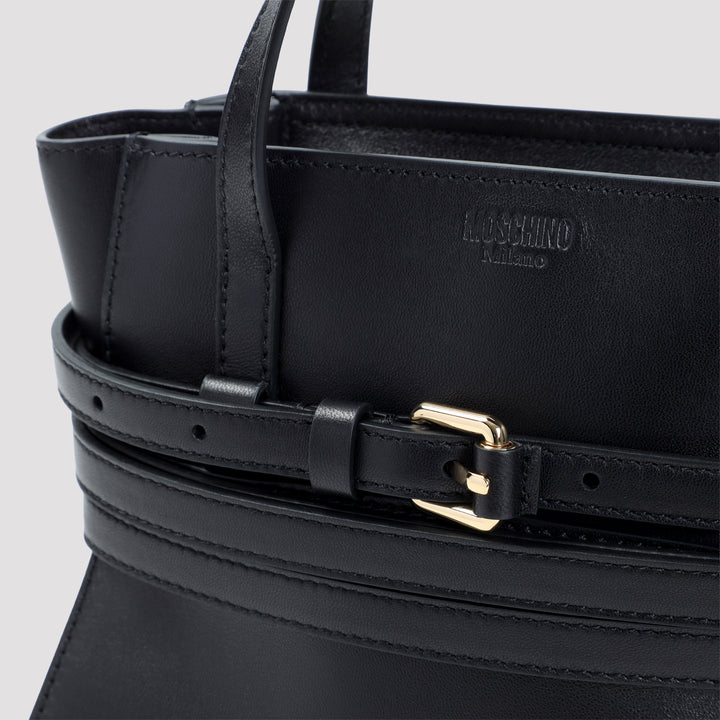 Moschino Handbag - Black | f16d1832971423461baadc01a659da579fa7afed