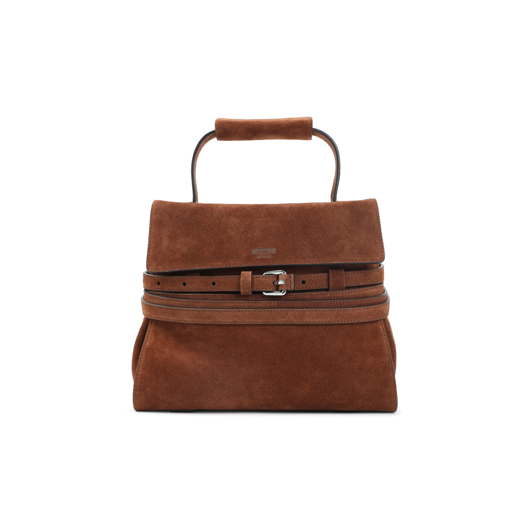 Moschino Handbag - Brown | 39e02c4bc35fb7fa67000dae4b5c1ffe7d63bda1