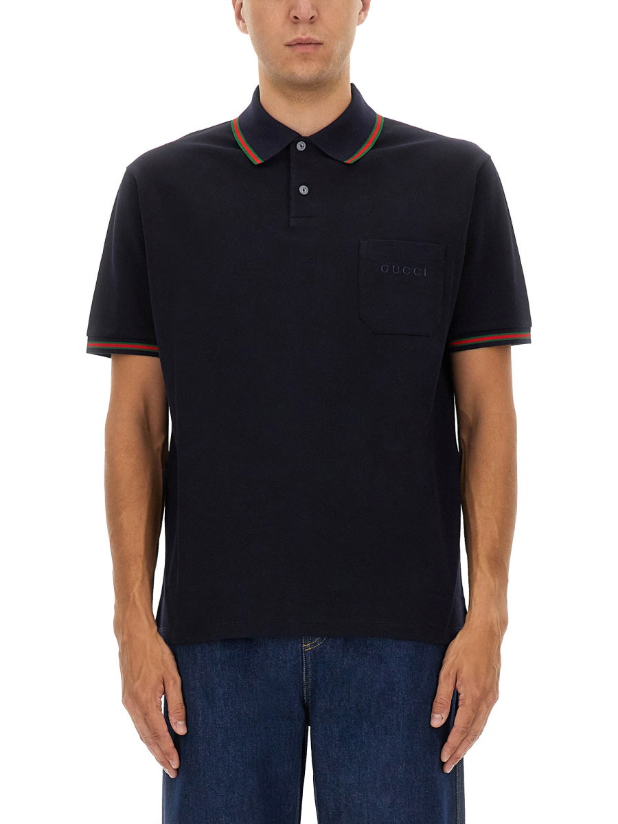 Gucci Polo - Blue | Wanan Luxury
