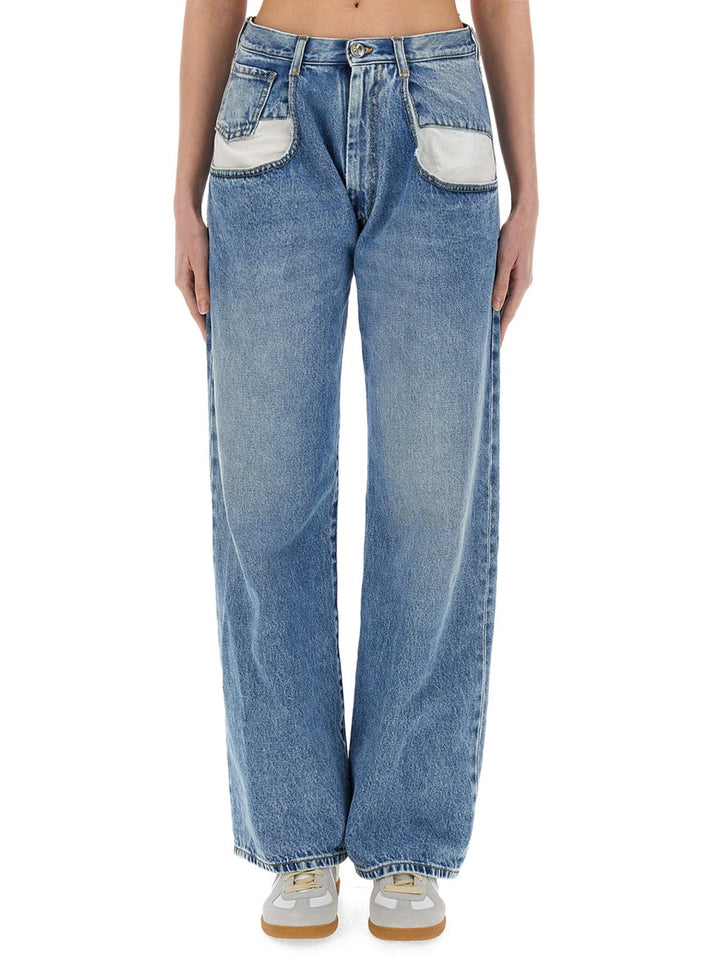 Maison Margiela Pants - Blue | Wanan Luxury