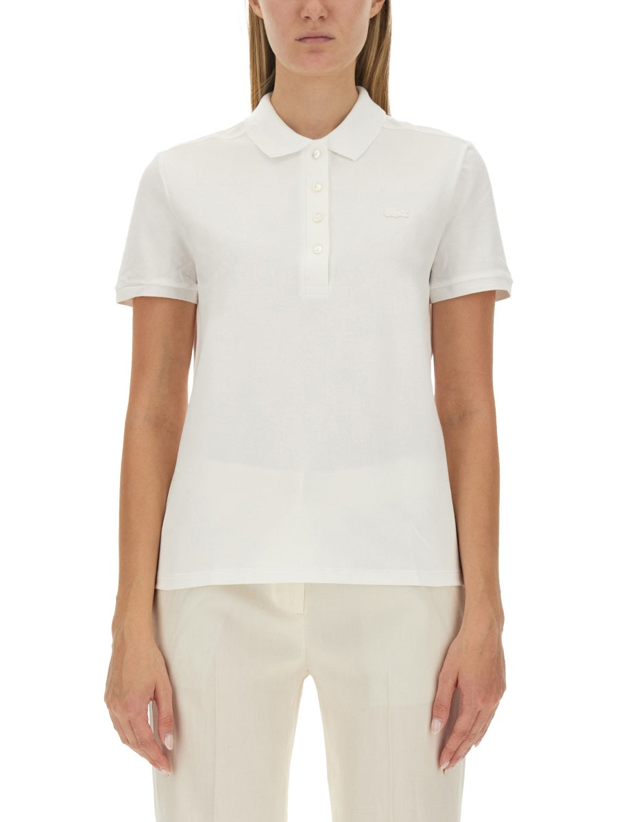 Lacoste Polo - White | Wanan Luxury