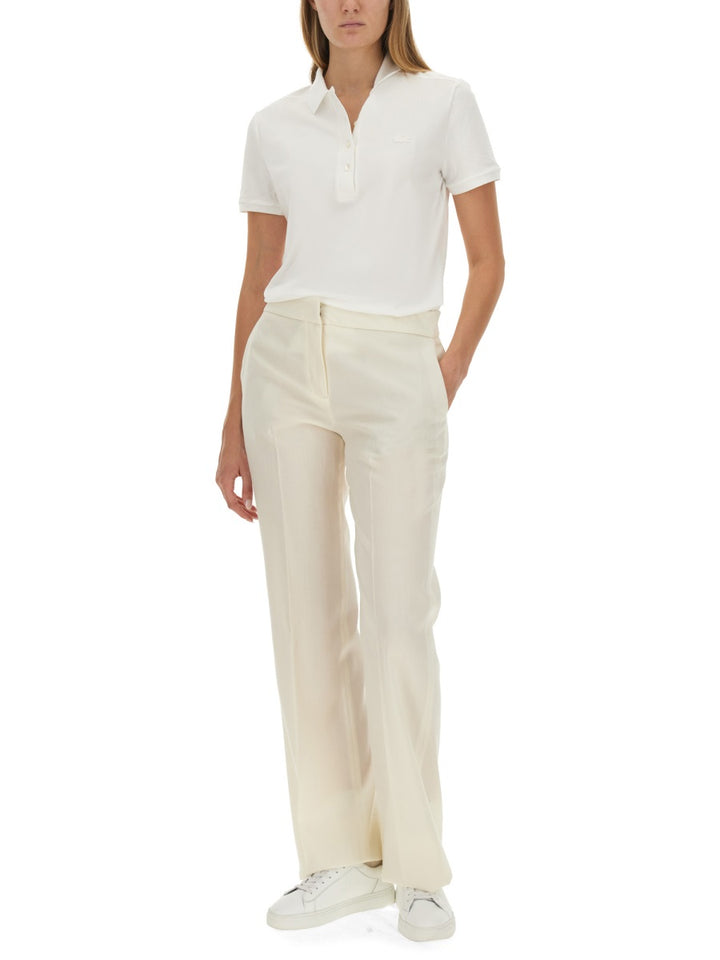 Lacoste Polo - White | Wanan Luxury