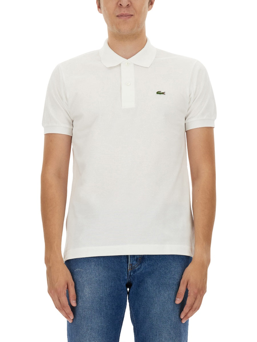 Lacoste Polo - White | Wanan Luxury