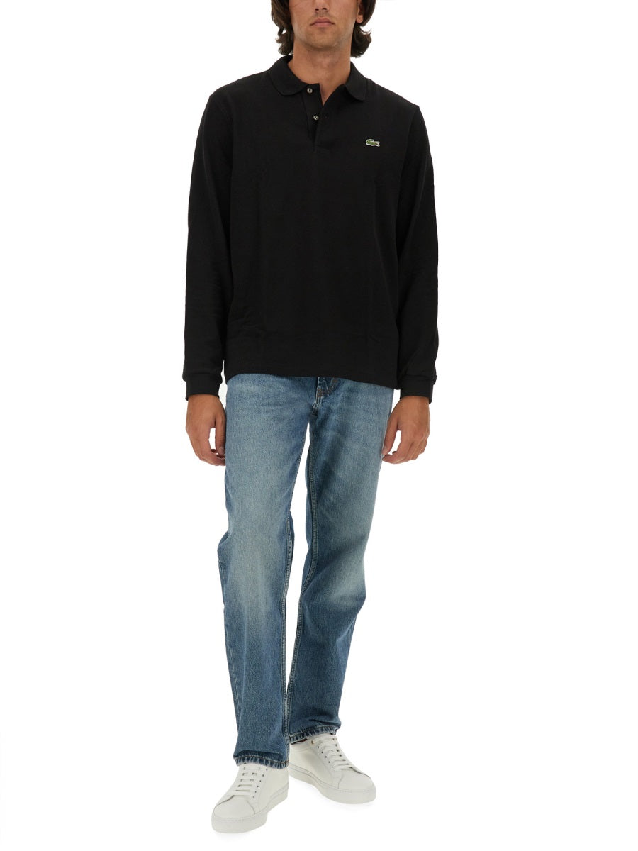 Lacoste Polo - Black | Wanan Luxury