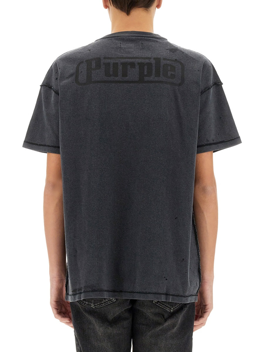 Purple Brand T shirts - Black | b733820d0d5686d3a8af663558de6f8208c35d23