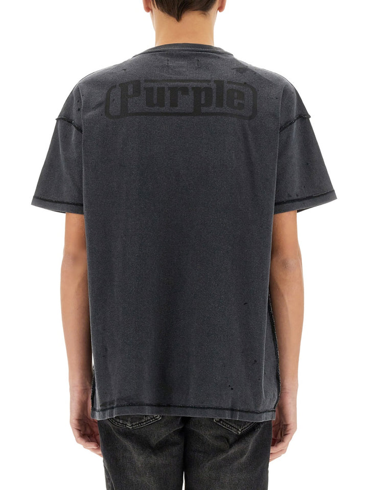 Purple Brand T shirts - Black | b733820d0d5686d3a8af663558de6f8208c35d23