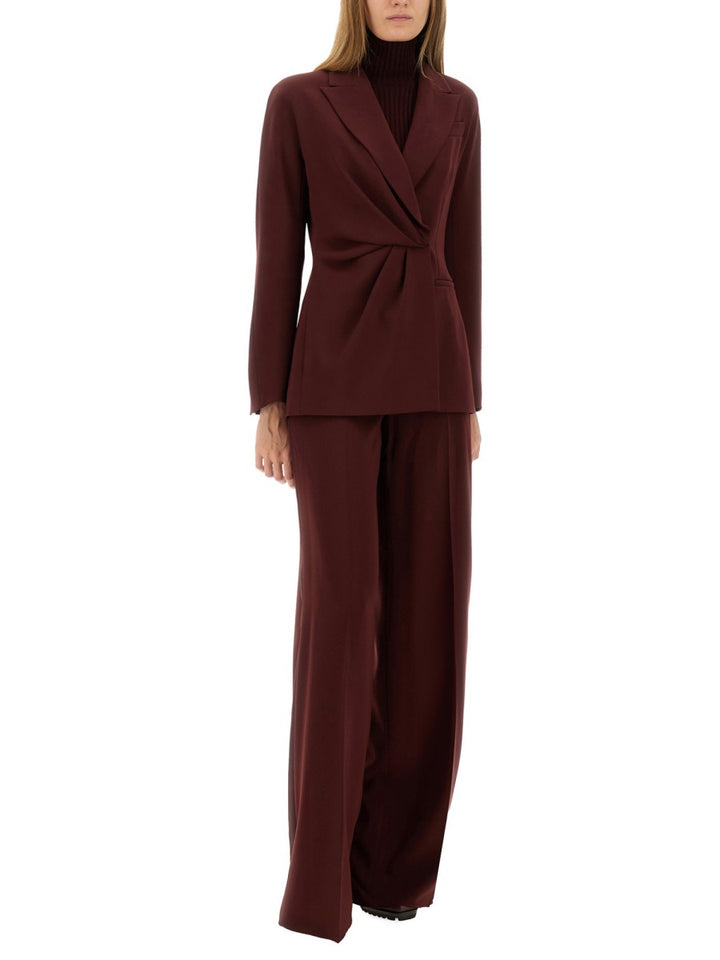Max Mara Jackets - Burgundy | Wanan Luxury