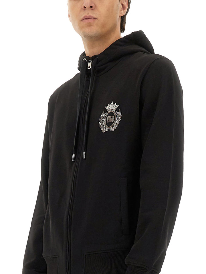 Dolce & Gabbana Sweatshirts - Black | Wanan Luxury