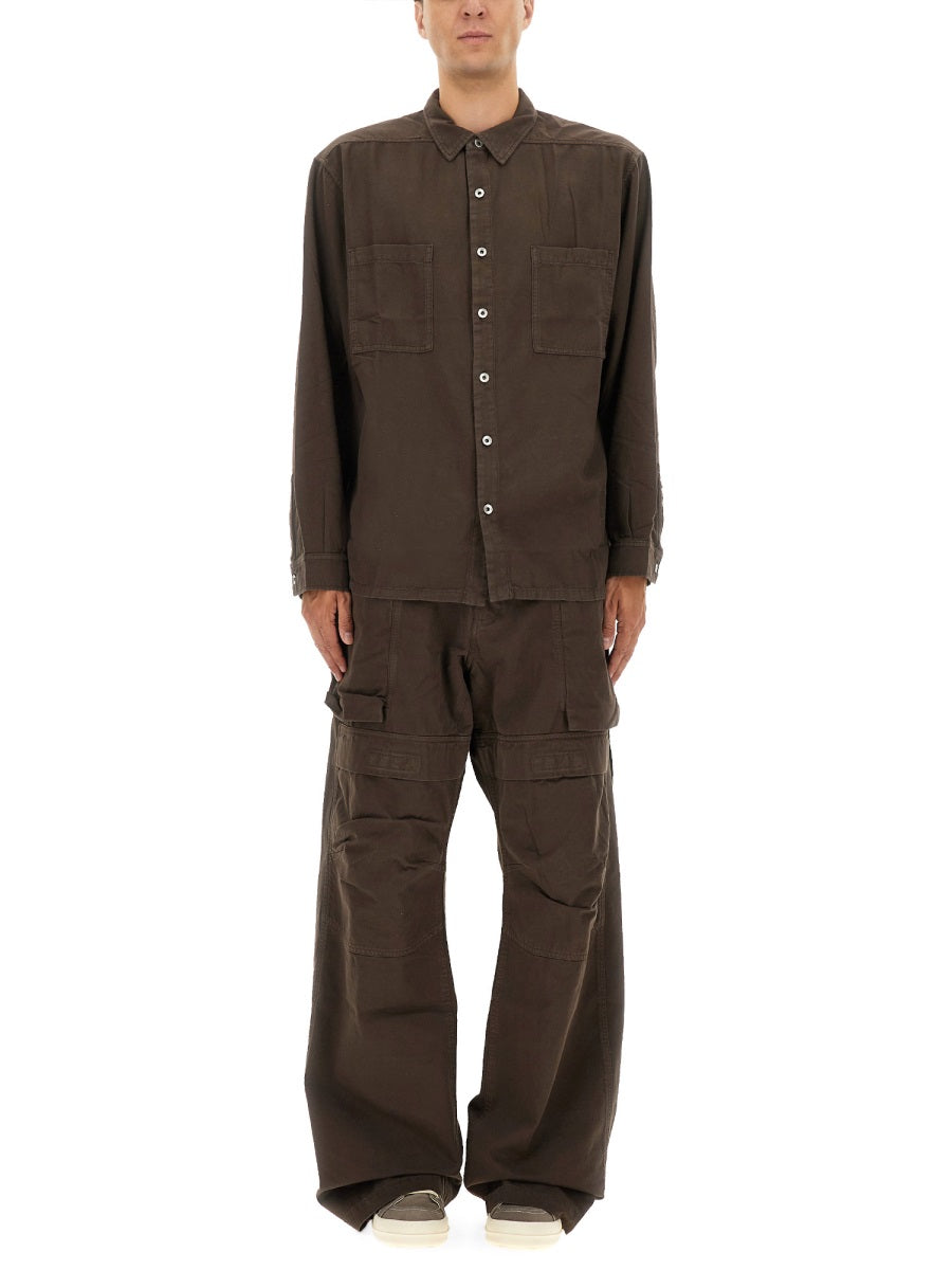 Rick Owens x Drkshdw Shirts - Brown | Wanan Luxury