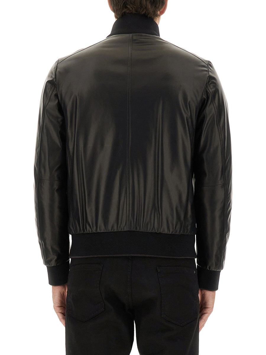 Moorer Leather Jackets - Black | Wanan Luxury