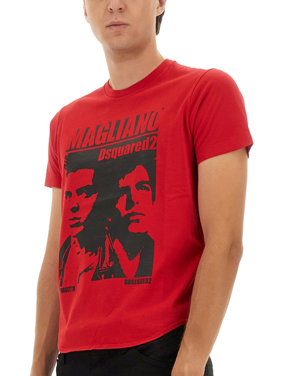 Dsquared2 T shirts - Red | Wanan Luxury