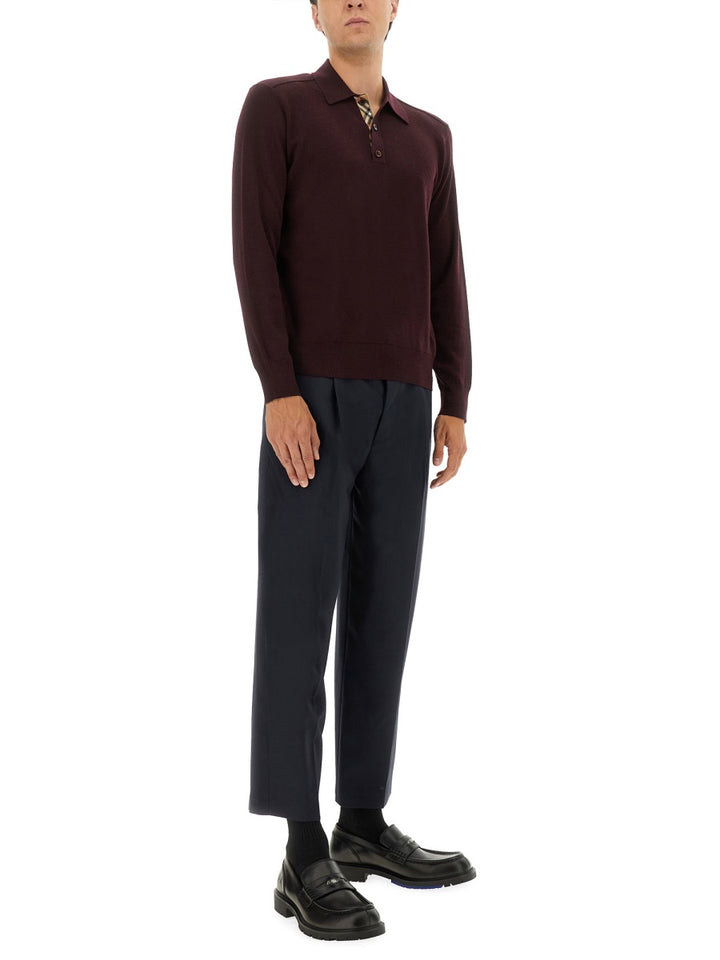 Burberry Sweaters - Burgundy | Wanan Luxury